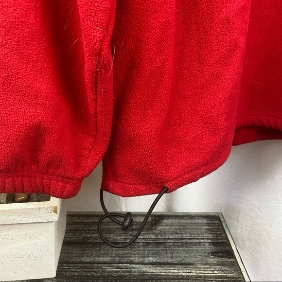 IZOD Men's Red Zip Up Casual Sport Athletic Jacket XL - Picture 4 of 7